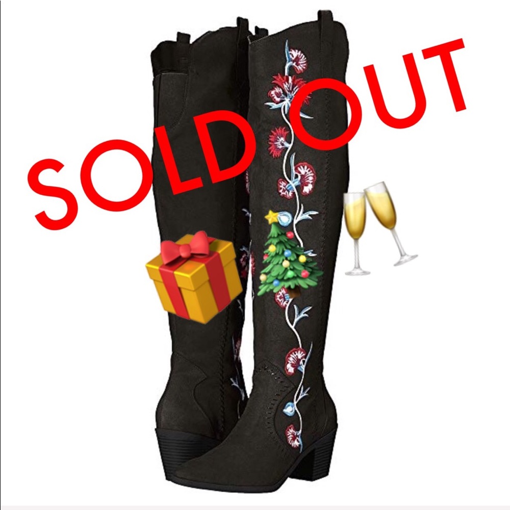 NEW & MORE SIZES CARLOS SANTANA EMBROIDERED BOOTS